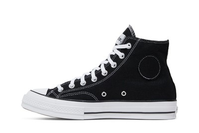 Size 9.5 - Stussy x Converse Chuck 70 High Black for sale online