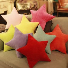 Love Star Shape Cushion Pillow Stuffed Doll Kids Gifts Plush Toy Throw 