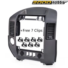 Fit For 04-06 Nissan Titan/armada Center Dash / Radio Ac Bezel With Speaker US