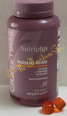 FARMASI   NUTRIPLUS    RADIANT MIND GUMMIES Focus Brain Function    FREE SHIP