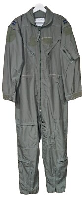 Military Flyers Coveralls Mens Size 42R Summer CWU-27/P Captain