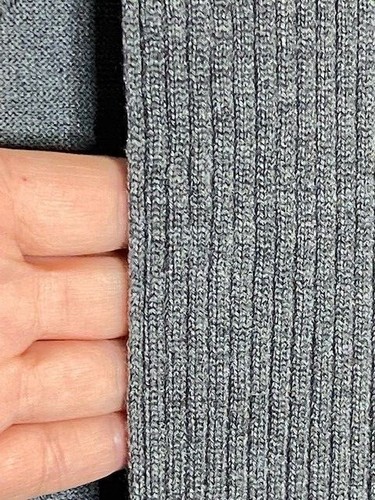 XL/1X/2X/3X nuovo grigio antracite leggero cardigan maglione giacca spolverino - Foto 5 di 14
