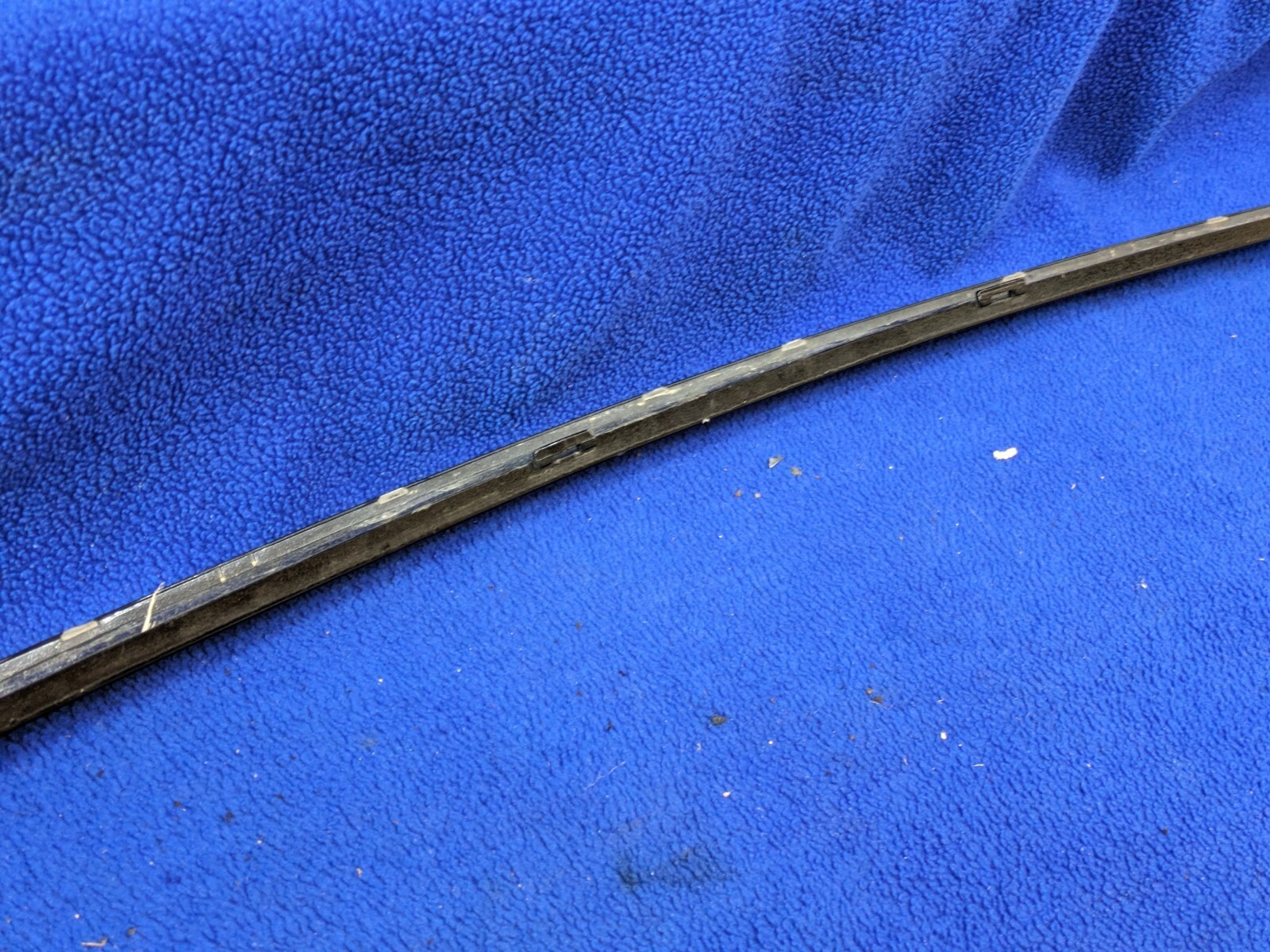 black Bentley Continental Flying Spur Rear Bumper Cover Finisher trim upper