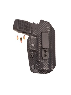 Aggressive Concealment Tuckable IWB Kydex Holster fits S&W Bodyguard 380 2.0 CC