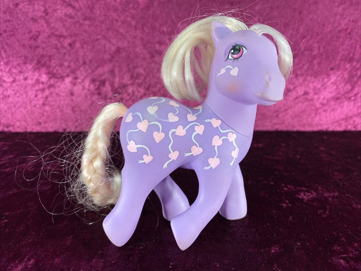 G1マイリトルポニー♡ピンクキラキラハートエンジェル Vintage My Little Pony G1 1987 Twice as Fancy Ponies Hearts