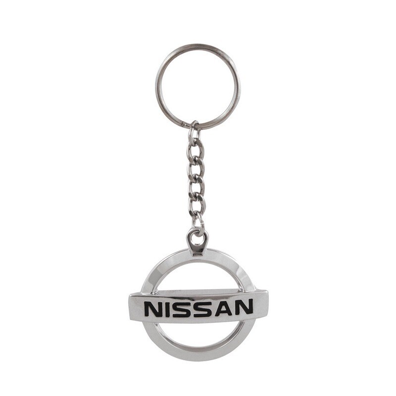 Pilot Officially Licensed For Nissan Logo Keychain Die Cast Zinc 4.25 4-1/4