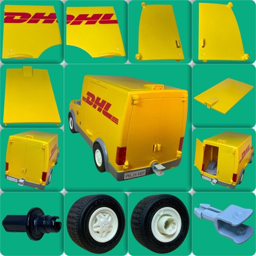 Playmobil 4401 DHL Lieferwagen Postwagen Auto Paketdienst AUSWÄHLEN #P48