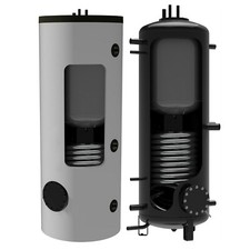 Kombipuffer Doppelmantel Tank-in-Tank Puffer Brauchwasser 500/140 Warmwasser