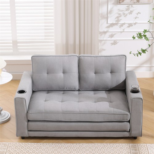 3-in-1 Convertible Pull Out Sofa Bed, Loveseat Sleeper Sofa Bed, Futon Sofa Bed - Picture 22 of 22