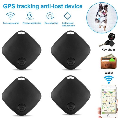 4PCS Tile Smart GPS Tracker Wireless Bluetooth Anti-Lost Wallet Key Pet Finder