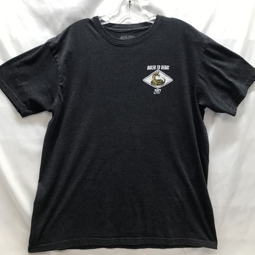 Baker To Vegas 2017 Challenge Cup Relay T-shirt Adult L Made In USA - Picture 8 of 15