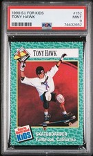 Tony Hawk 1990 Sports Illustrated S.I. For Kids ROOKIE #152 PSA 9