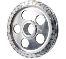 Puleggia albero motore Maggiolino alluminio leggera con segni di temporizzazione 1963-1979