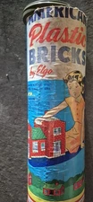 Elgo American Plastic Bricks No. 705 with Original Cardboard Container 