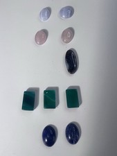 Natural Mix Gemstone Cabochon Loose Lot Collection or Jewelry Making