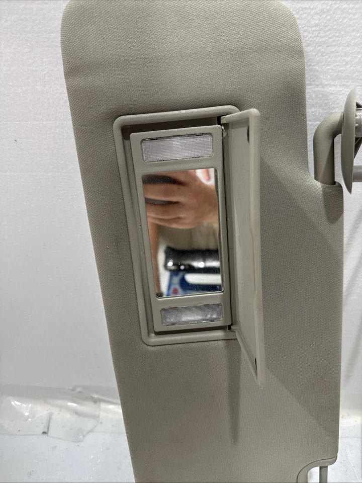 Dodge Ram 1500 2500 3500 2013-2018 par parasol izquierdo derecho gris OEM Laramie Foto 4 de 4