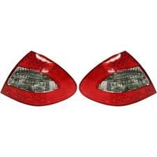 For 2007-2009 Mercedes-Benz E320 Tail Light Driver Passenger Pair