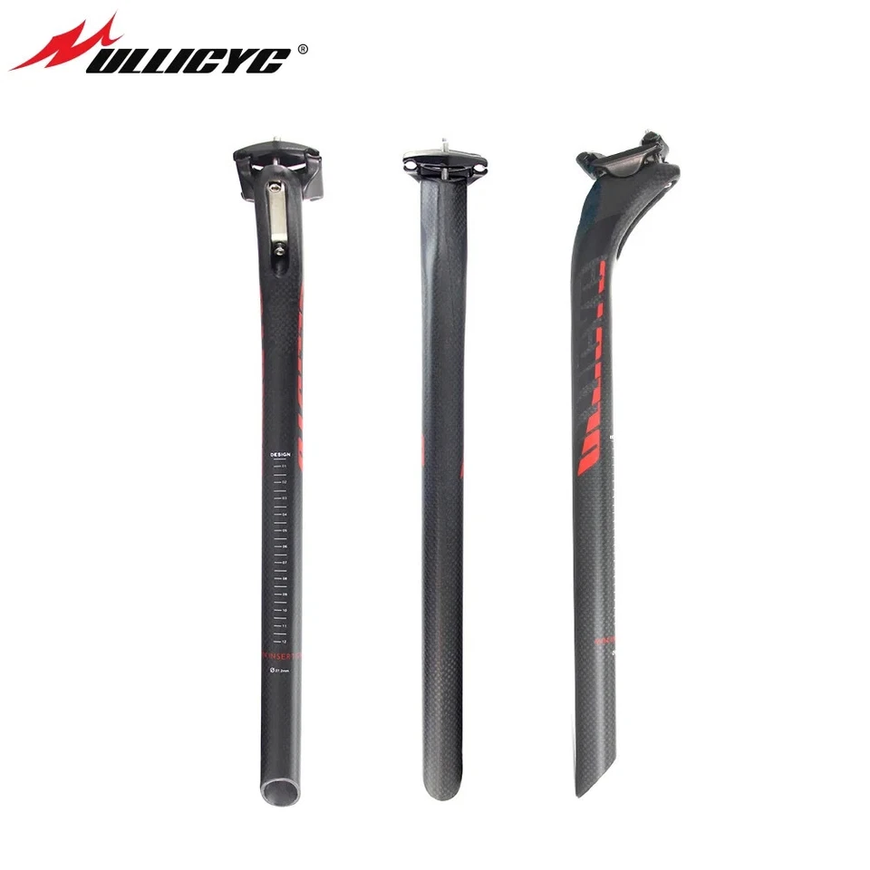 20Degree Carbon Seatpost 27.2/30.8/31.6*400mm MTB/Road Cycling Seatpost Parts - Image 2 of 4