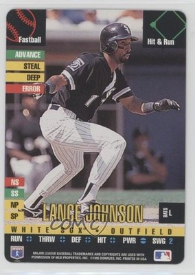1995 Donruss Top of the Order Lance Johnson c7w