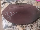 Ray Lewis Baltimore Ravens Signed Auto NFL Full Size Wilson JSA COA Uninflated