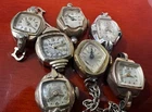 Vintage Timex Benrus Bulova Women’s Watches Lot Of 7 As Is Not Working