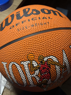 VINTAGE 1990's MICHAEL JORDAN BASKETBALL WILSON OFFICIAL SIZE
