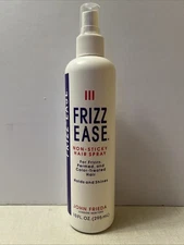 John Frieda Frizz Ease Hairspray Color Treated Hair Non Sticky Hold Shine 10 oz
