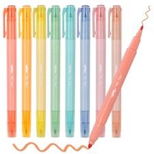 Mr. Pen- Dual Tip Bible Highlighters, 8 Pack, Pastel Colors, Fast Dry