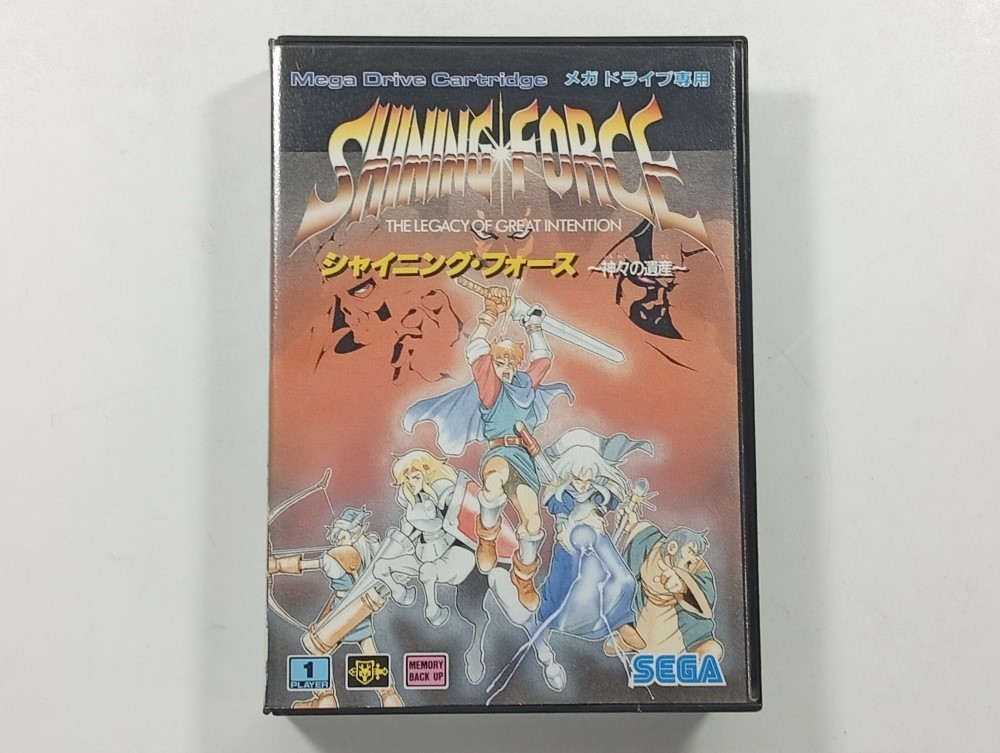 SHINING FORCE THE LEGACY OF GREAT INTENTION SEGA MEGADRIVE (MD) NTSC-JPN (COMPLE