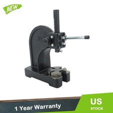 0.5 Ton Manual Desktop Press Lever Mountable Bearing Arbor Press Cast Iron
