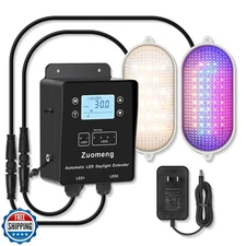 Zuomeng Automatic LED Daylight Extender, Upgraded Chicken Coop Li