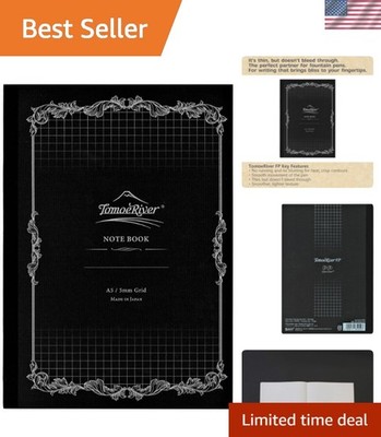 Tomoe River FP 52g/m2 Notebook by SANZEN, 5.85'' x 8.27'', 160 pages 80-Sheet, ...