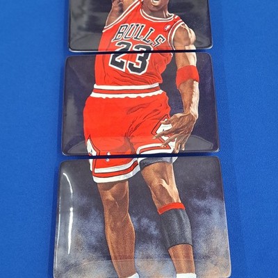 Upper Deck NBA Michael Jordan Rising to Greatness 8in Ceramic Plate COA  5 Plate