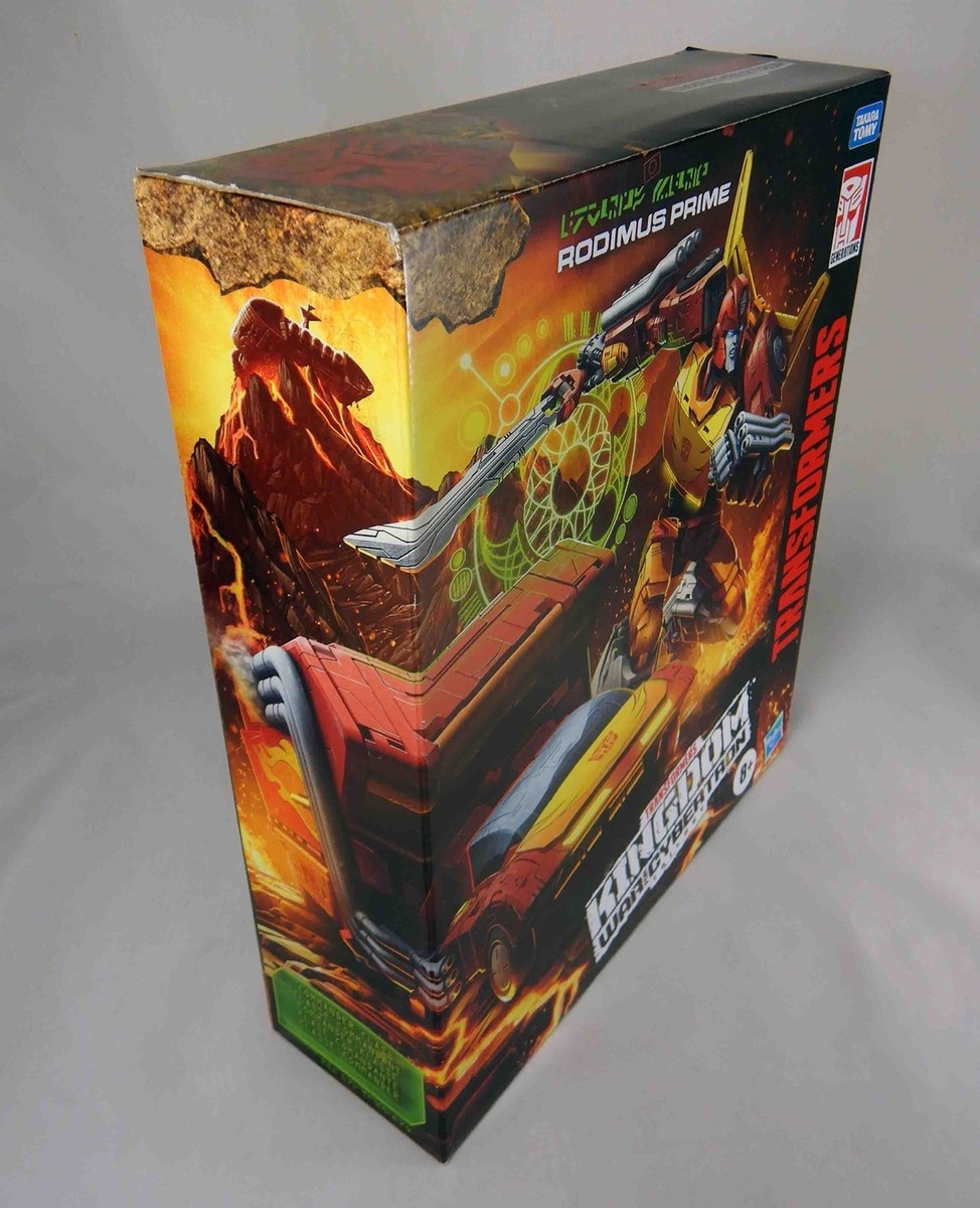 Transformers Generations War For Cybertron: Kingdom – Rodimus Prime Commander Mit Anhänger, 19 Cm – Ab 8
