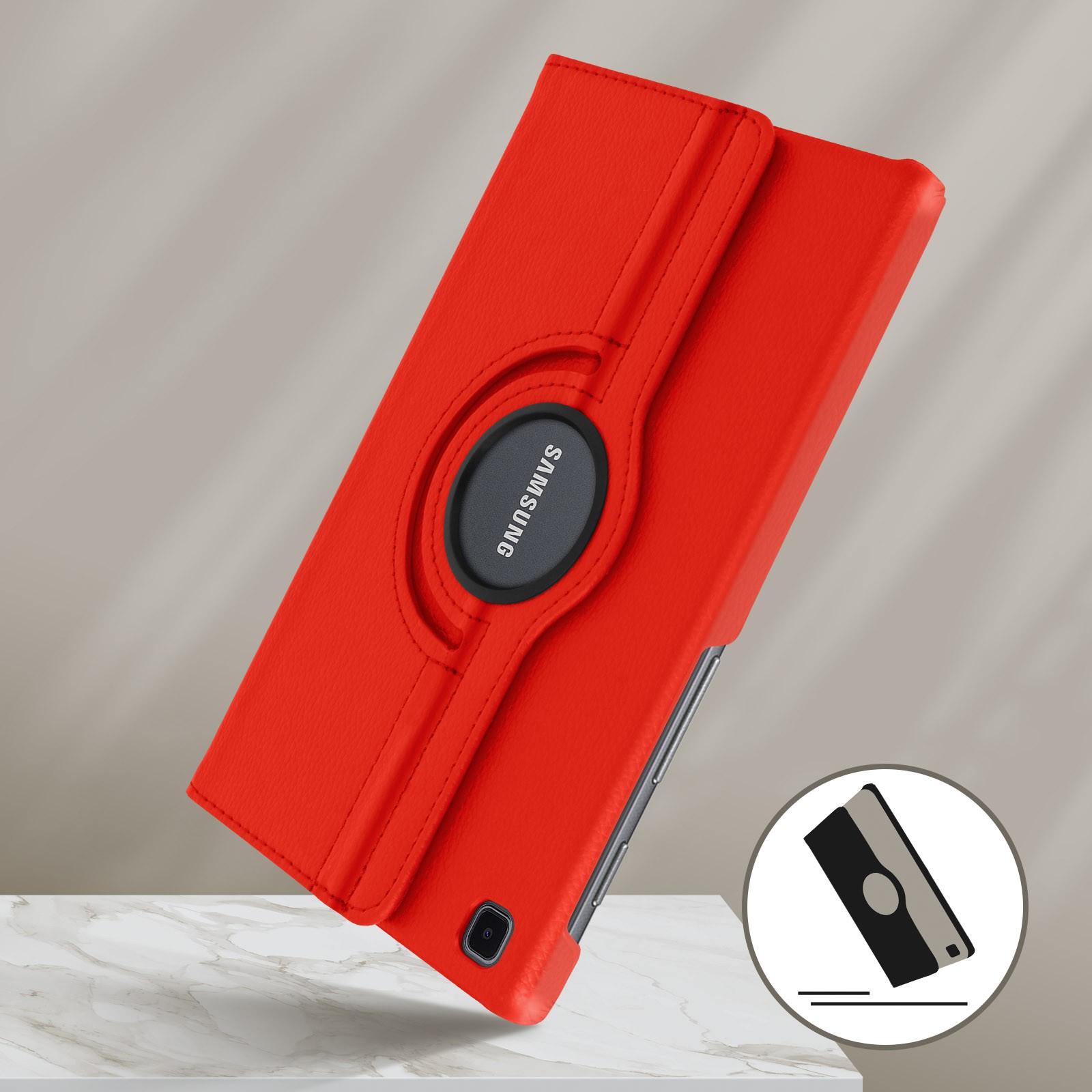 Coque Tab A7 Lite Anti Choc Rotative 360 Evite les Rayures - 4