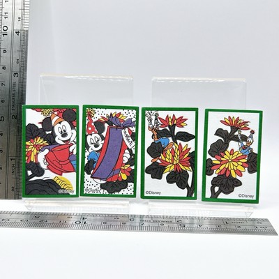 Japanese Flower Card Hanafuda Disney Mickey Mouse Japan Rare Set