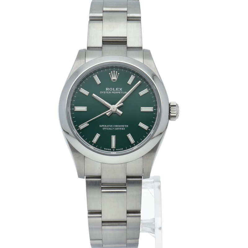 ROLEX Oyster Perpetual 31 Watch Green 277200 Stainless Steel mensWatch green... image 2