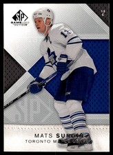 2007-08 SP Game Used Mats Sundin Toronto Maple Leafs #8