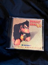 ebay® Auktion 137162874837 | Donkey Kong 64 Official Soundtrack CD Nintendo 64 N64 1x CD Album 1999 Rare OOP Thumbnail of ebay® auction 137162874837 | Donkey Kong 64 Official Soundtrack CD Nintendo 64 N64 1x CD Album 1999 Rare OOP