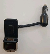 Belkin TuneBase FM Transmitter,iPod,Dock Connector Model F8Z049- w/instructions