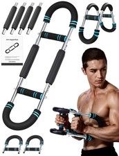 Adjustable Twister Arm Trainer, 4 Spring Chest Workout and Arm Exerciser with...