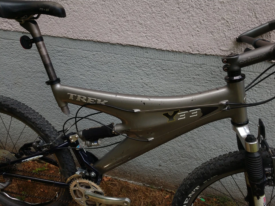 Trek Y33 Fully Carbon MTB Rh 48cm 19" L Shimano XTR XT RockShox Judy SL Long RC - Bild 4 von 4