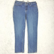 Carhartt Womens Jeans Rugged Flex Relaxed Fit Blue Denim Medium Wash 105383 10