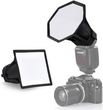 Collapsible Softbox Diffuser Set for Speedlight