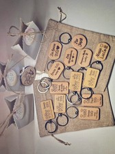 Portachiavi In Legno Incisioni Personalizzabili Idea Regalo 🎁 