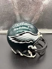 Pete Pihos Philadelphia Eagles Signed Mini Helmet W/ HOF Inscriptions - JSA
