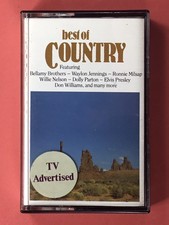 THE BEST OF COUNTRY - 1978 UK 16-track Audio Cassette Trax