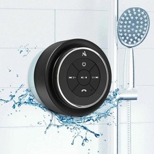 IPX7 Zertifizierter Bluetooth Lautsprecher Wasserdicht mit Saugnapf und Raummikrofon
