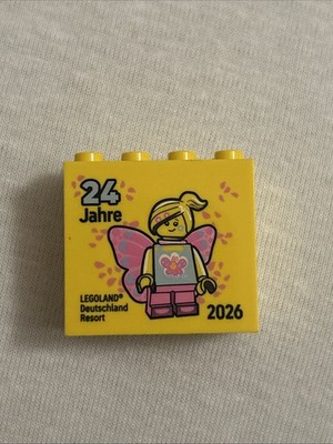 LEGOLAND    LEGO '' 24. Geburtstag 2026 '' SAMMELSTEIN   SONDERSTEIN 2x4x3