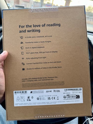 Amazon Kindle Scribe 64GB Tungsten with Premium Pen - Picture 2 of 2